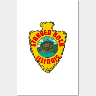 Vintage Starved Rock Decal Posters and Art